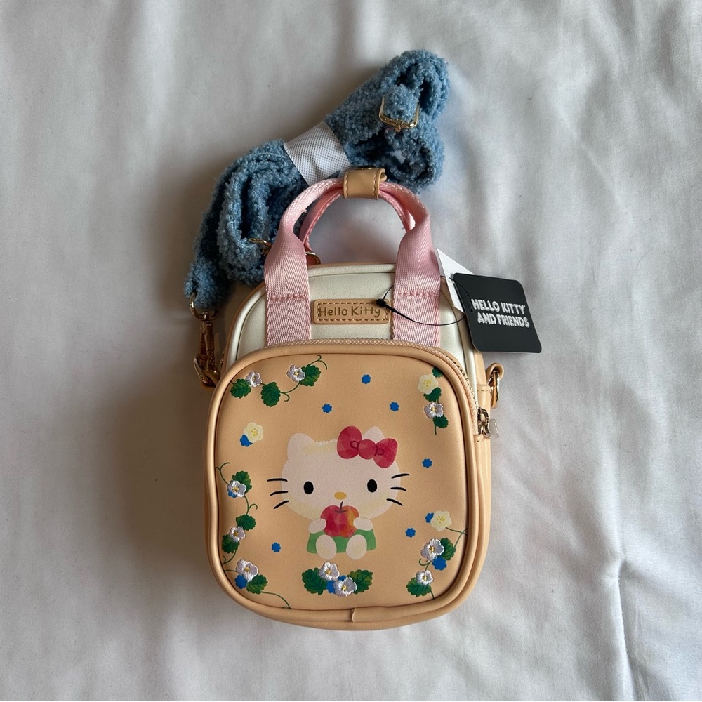 Hello Kitty & Friends Floral Apple Crossbody Bag